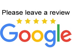Leave a review with Google