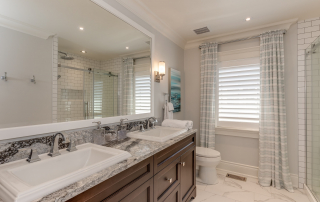 Bathroom Renovations in Burlington ON and Oakville Double Vanity Design Ideas | Opal Baths & Design Burlington