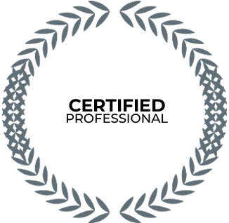 certified professional badge